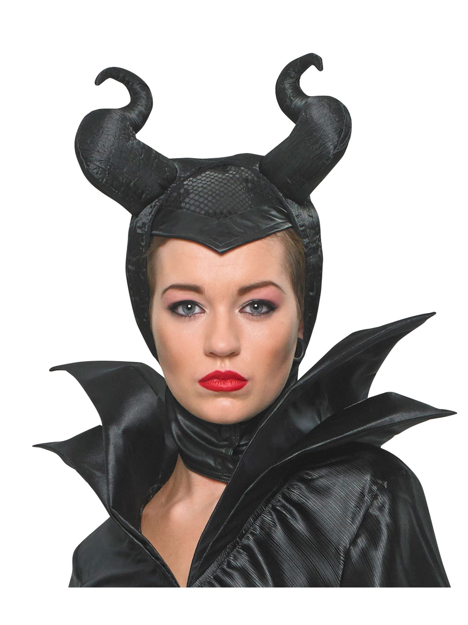 Rubie's Official Adult's Disney Sleeping Beauty Maleficent Headpiece Costume - One Size, Black