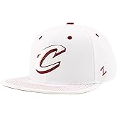 ZHATS NBA Unisex-Adult NBA Officially Licensed Adjustable Snapback Hat Flat Bill Z11 Pop White