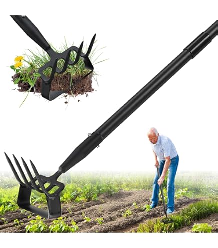Amazon.com : Mintcraft GM7001 8925703 Hoe and Cultivator, Black