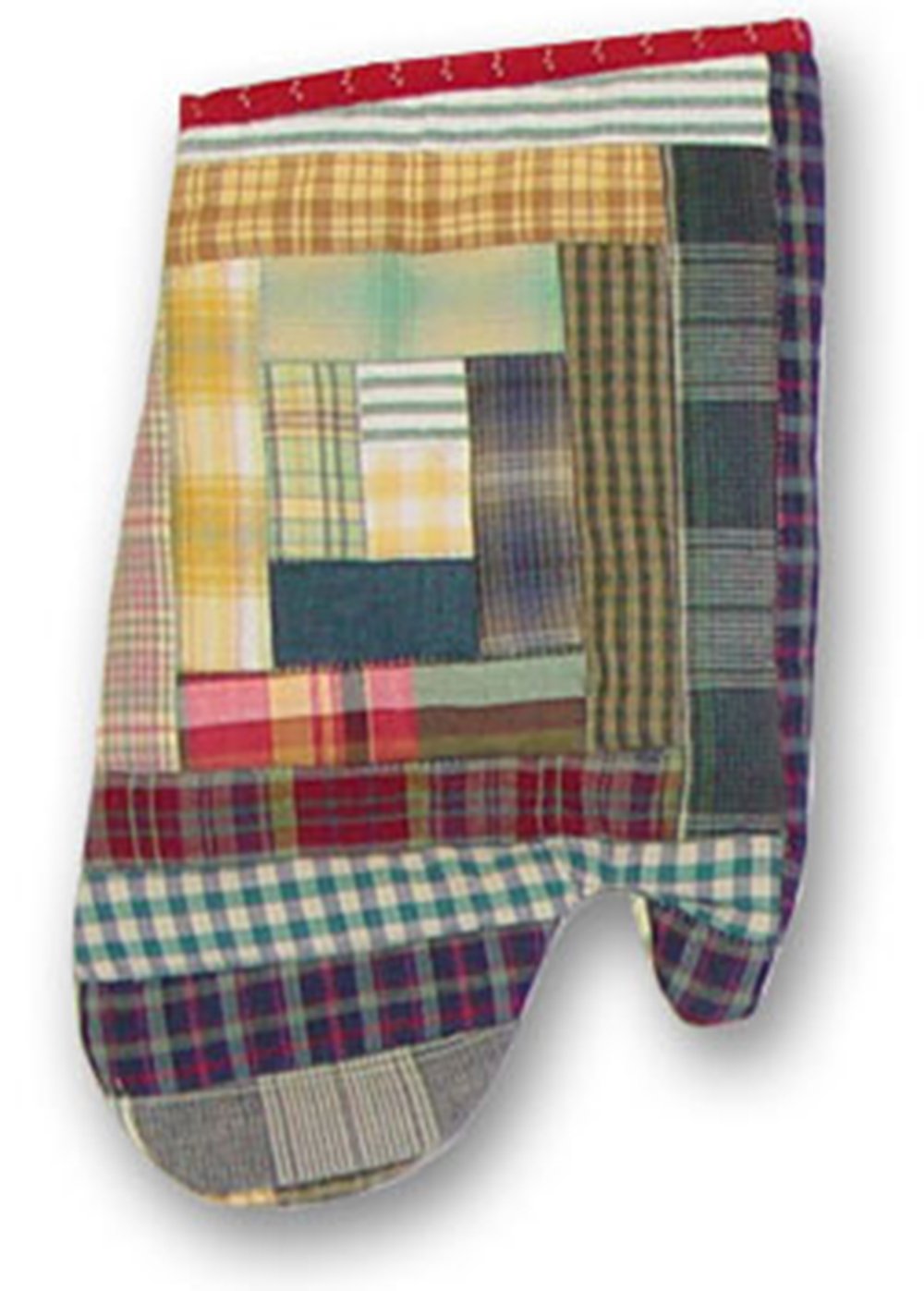 Patch Magic Wild Goose Log Cabin Oven Mitt, 7" x 12"