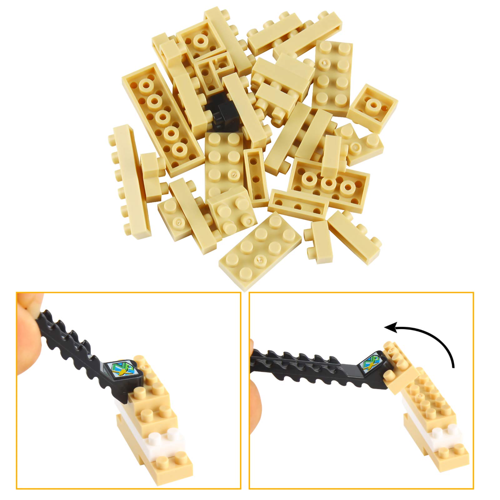 Larcele Micro Caniche Marron Chien Blocs de Construction Jouet Set pour Adolescents et Adultes, 950 Pièces KLJM-02