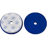 6.5" Lake Country HDO Blue Foam Heavy Polishing Pad (1-Pack) – Premium Heavy Duty Orbital Polishing Pad for Painted Surfaces – Fits 6" Backing Plate