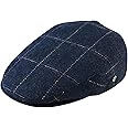 VOBOOM Men's Herringbone Flat Ivy Newsboy Hat Wool Blend Gatsby Cabbie Cap