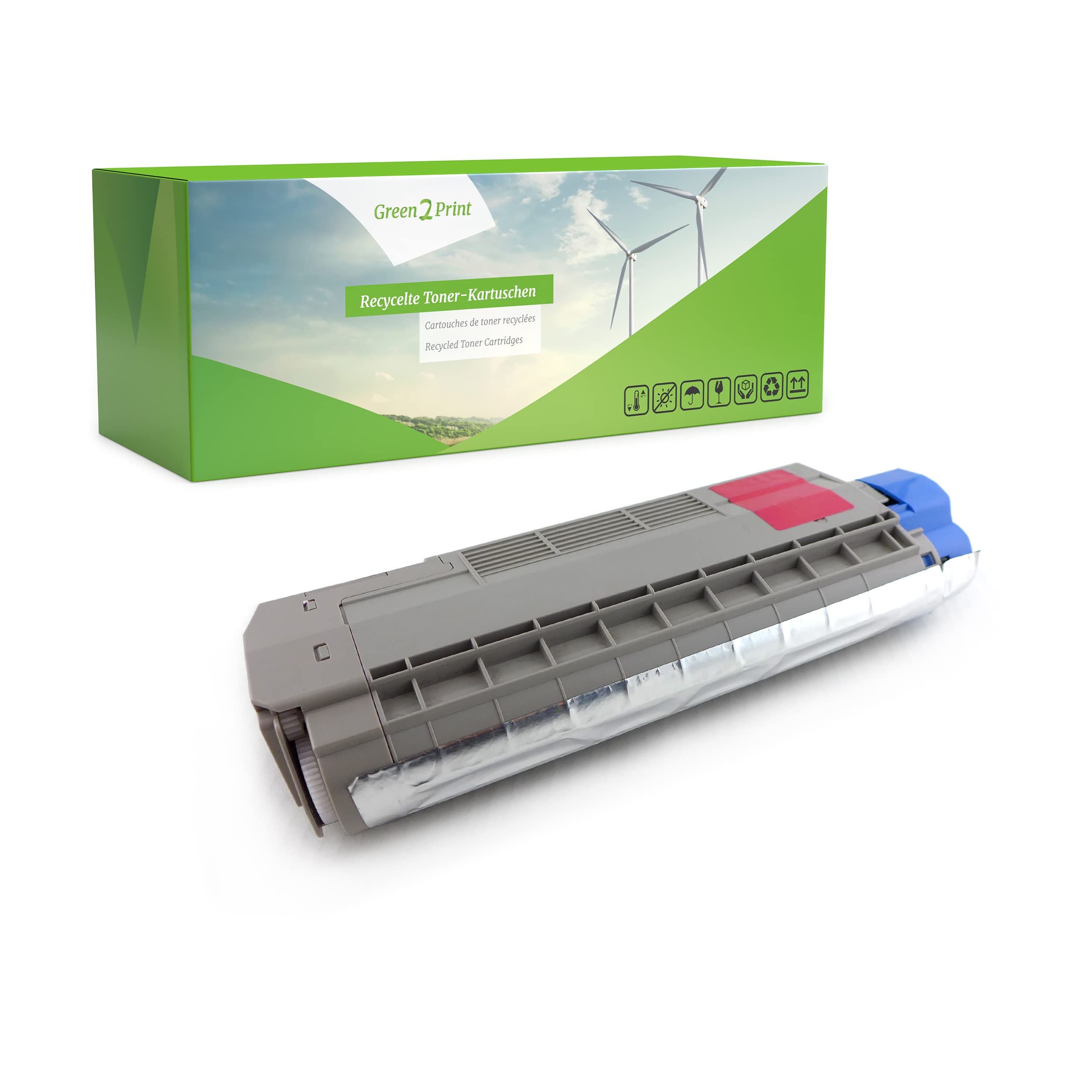 Green2Print Toner magenta 6000 pages replaces OKI 46507514 Toner cartridge for OKI ES6412DN, ES6412