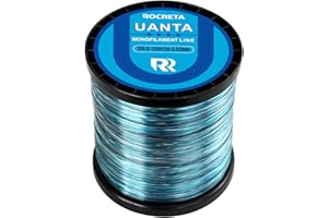 ROCRETA UANTA Monofilament Fishing Line, Superior Abrasion Resistance Mono Line, Ultimate Saltwater Fishing Line Leader Materials, 2025 New Fishing Line Unique Camo Design