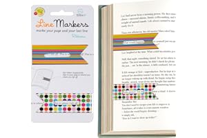 Gifts for Readers & Writers Linemarker Magnetic Bookmarks - Set of 2 | Page Holder Set | Book Holder Clips for Reading | Styl