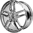 Performance Replicas PR160 Chrome Wheel with Aluminum (20 x 10. inches /5 x 120 mm, 79 mm Offset)