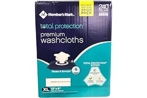 MEMBER´S MARK Member's Mark Adult Washcloths (240 ct.) 5 Packs of 48