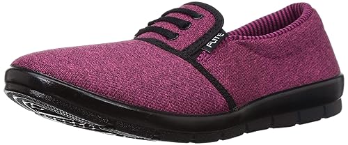 dark pink flats