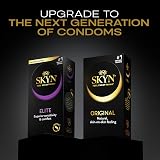 SKYN Intense Feel Condoms 10 Pack, Latex Free, Ribbed & Dotted, 53mm view 7