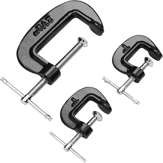TEKTON 3982 Mini CClamp Set, 3Piece Amazon.co.uk DIY & Tools