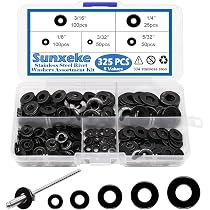 50 Pcs Black Stainless Steel Blind Rivets – 3/16" X 1/2" (4.8x12mm), Grip Range 6.3-7.9mm, Open End Core Pulling Rivets - View #8