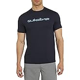 Quiksilver Mens Swimwear Regular Fit UPF 50 Short Sleeve Sun Tee