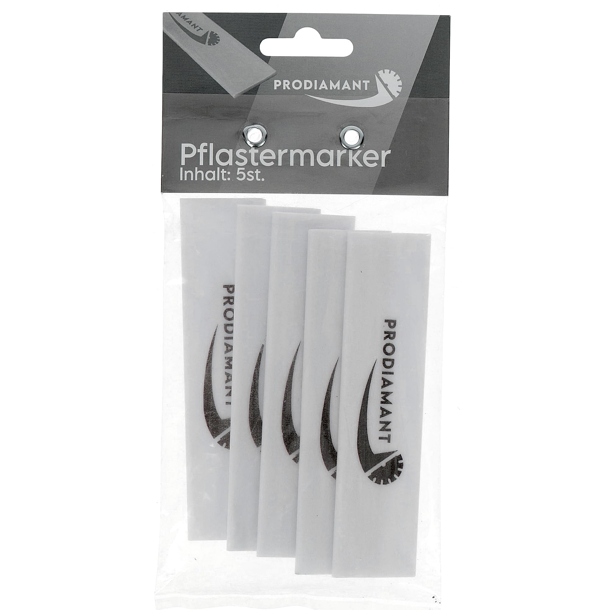 PRODIAMANT Plaster Marker Set 5 Pieces | Shatterproof Chalk for Precise Marking | Durable Weatherproof Markers Ideal for Construction & Garden Use
