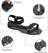 Ohuhu Lawn Aerator Shoes with Stainless Steel Shovel, Velcro Straps view 5