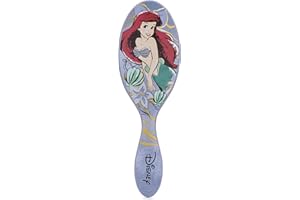 Wet Brush Disney Original Detangler Hair Brush, Ariel (Elegant Princess) - Ultra-Soft IntelliFlex Bristles - Detangling Brush