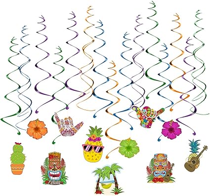 Download Decoraciones de fiesta de la playa del luau Free