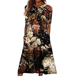 Midi Sundresses for Women Women's 2024 Casual