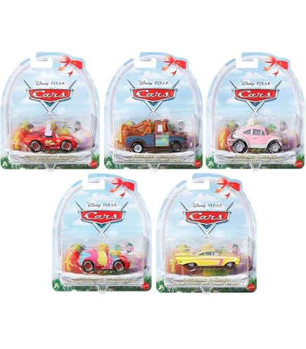 Amazon.com: Disney Cars Toys The Easter Buggy, Miniature