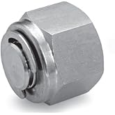 Ham-Let Stainless Steel 316 Let-Lok Compression Fitting, Plug, 3/8"