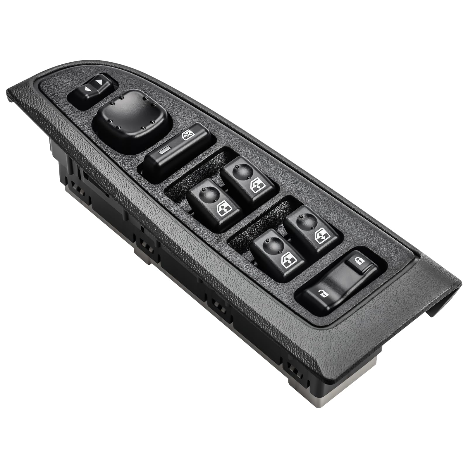 Photo 1 of 15883323 Driver Side Power Window Switch & Bezel Compatible with 2003-2006 Chevy Avalanche Silverado Tahoe Suburban GMC Sierra Yukon Cadillac Escalade, 901-075 DWS-220