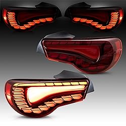 VLAND OLED Red Tail Lights Compatible For [Toyota