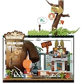 POP MART THE Monsters Forest Secret Base Series Blocks - Rolling Gems, Labubu Building Toy Set, Interactive Building Toy for Kids, Boys, and Girls
