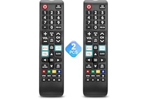 ENJOYLINK 【Pack of 2】 Universal for Samsung-TV-Remote-Control Replacement,Compatible with All Samsung Smart Frame QLED LED 7 Series TVs