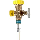 100 lb. - 200 lb. Propane POL Multi Service Valve 11.6 Dip Tube