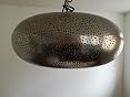 Orientalische Pendelleuchte Silber - 50 Cm, Marokkanisches Design