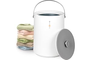 AZOUTDOOR Towel Warmers, Portable Towel Warmer for Bathroom, Heated Towel Bucket with 4 Timer, Auto Shut Off, Hot Towel Warmer for Towel, Blanket and PJ’S.(Grey)