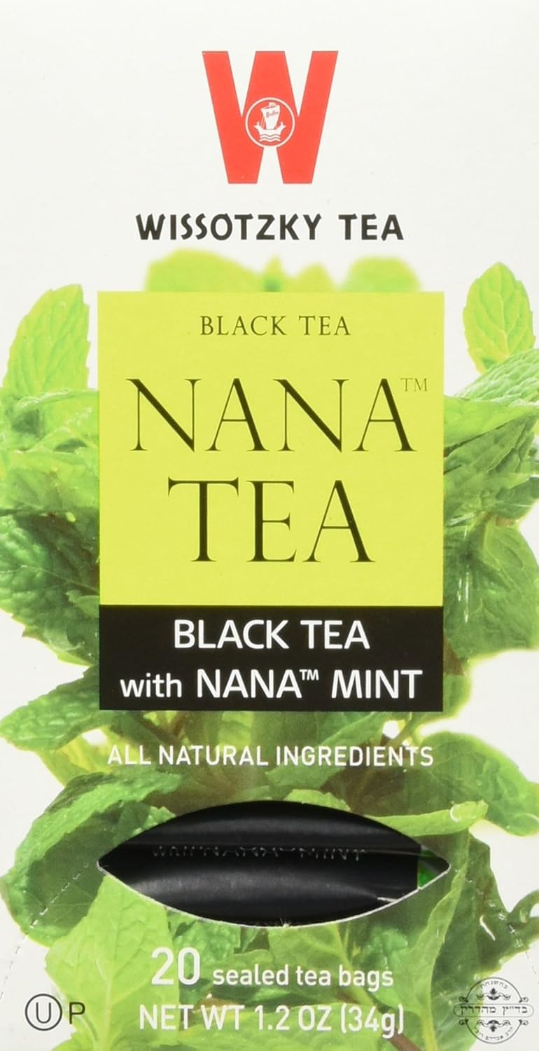 Wissotzky Nana Tea, 20 ct Herbal Teas Grocery