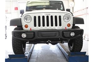 Blue Ox BX1134 Baseplate fits 2007-2018 Wrangler/Wrangler Unlimited with ARB Stubby Bar (No JL) & 2014-2018 Wrangler Rubicon X | Removable Arms | Safe Towing