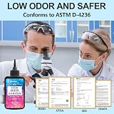 JDiction UV Resin 300g High Gloss Clear Sunlight Activated Glue Kit view 3