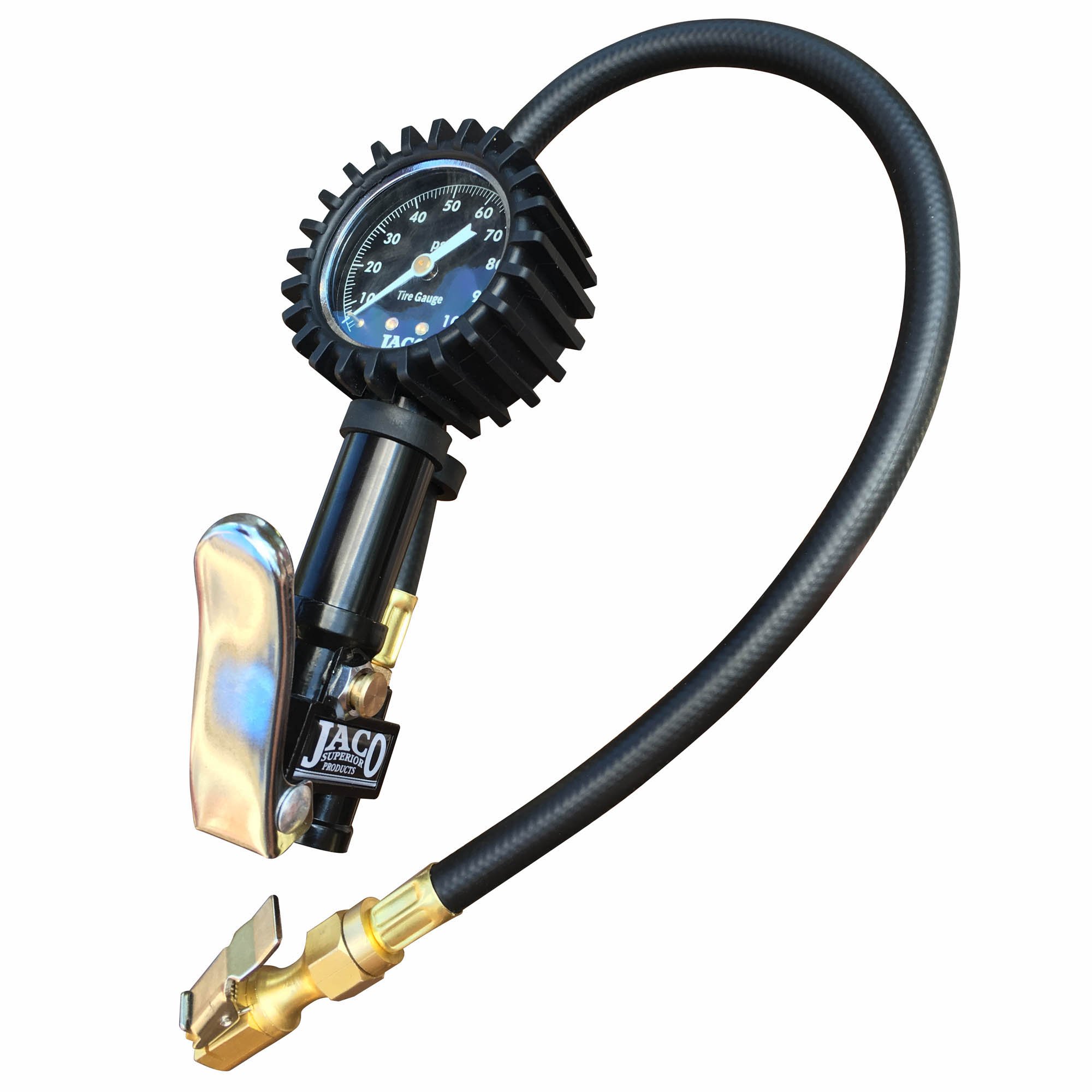 JACO FlowPro™ Tire Inflator Gauge 100 PSI