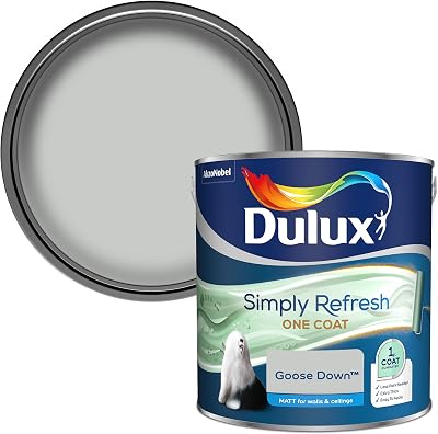 Dulux Simply Refresh Matt Emulsion Paint Goose Down 2.5 L