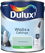 Dulux Silk Emulsion Paint Walls Ceilings Mint Macaroon 2.5L view 2