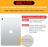 SEYMCY Case for iPad Air 5th/4th 10.9 Includes Screen Protector Shockproof 360° view 2