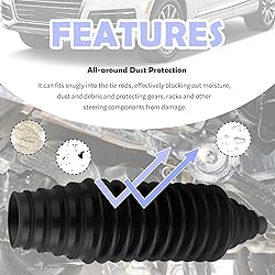 Tie Rod Boot Kit with Pinion Bellow Cable Ties and