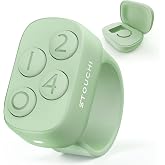 Stouchi 2.0 Remote for Anki | No Remap | No Add-on | 5s Fast Pair | 12hr+ Single Use |140hr+ with Charging Case Steady Connection Lightweight Work with All Windows, MacOS, iOS, Android Devices