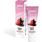 Grind Fluoride Free Toothpaste, Dual Micro and Nano Hydroxyapatite Toothpaste, Appropriate for Sensitive Teeth, Whitening Toothpaste (Pack of 1, Berry Dip'd)