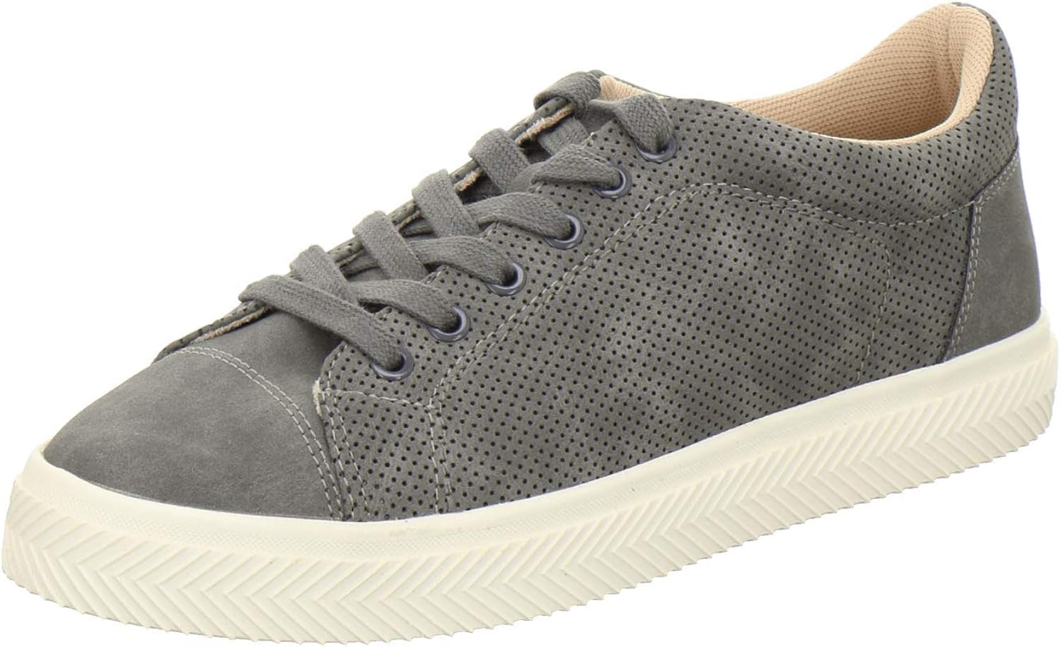 ESPRIT Women’s 019EK1W022 LowTop Grey Size 8 UK Amazon.co.uk Shoes