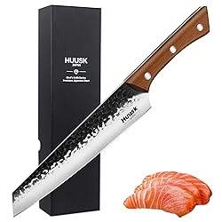 Huusk 8 Inch Kiritsuke Chef Knife,Hand-Forged High