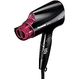 Panasonic nanoe Compact Hair Dryer for Healthy-Looking Hair, 1400W Portable Hair Dryer with Folding Handling and QuickDry Noz