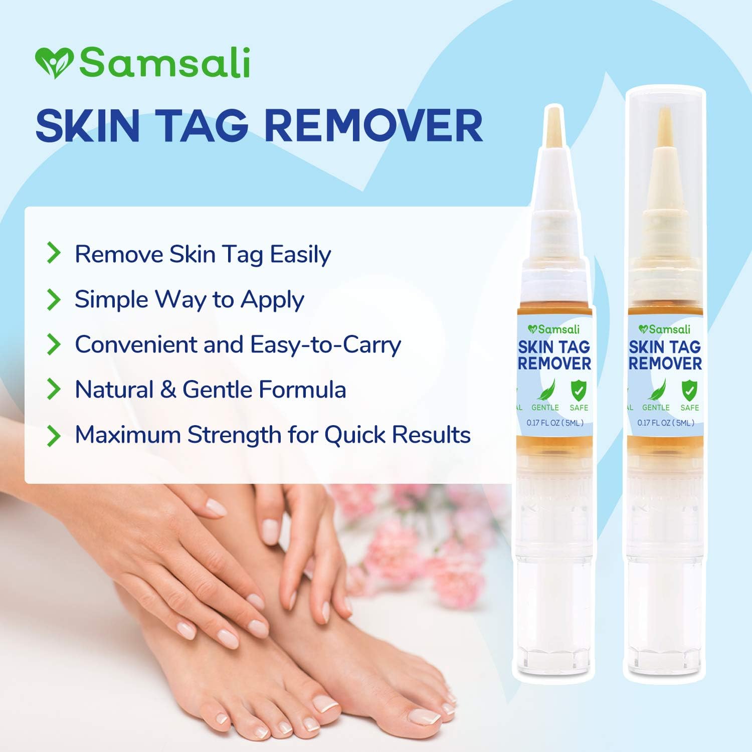 Samsali Skin Tag Remover, Skin Tag Removal For All Kind Of Skin, Best Skin Tag Remover: Health & Personal Care