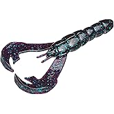 Strike King Rage Craw Fishing Lure, Soft Plastic Craw