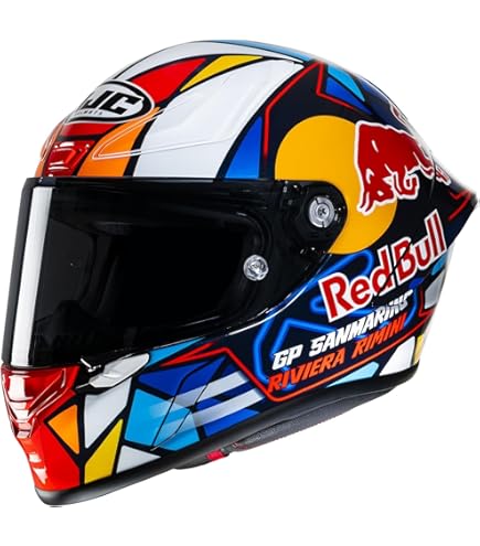 Amazon.com: HJC RPHA 1N Red Bull Austin GP Helmet (Small