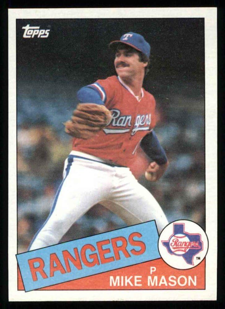 Amazon Com 1985 Topps 464 Mike Mason Texas Rangers Baseball Card Nm Mt Rangers Collectibles Fine Art