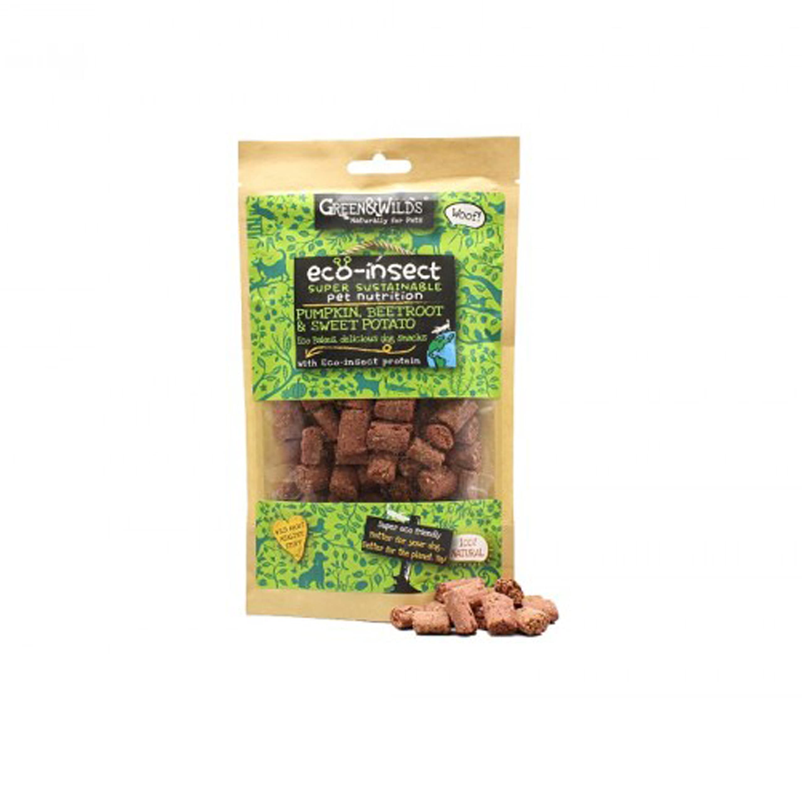 Green & Wilds Eco-Friendly Dog Treats - Eco-Insect Bakes