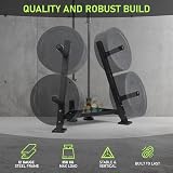 PhysKcal H2 Weight Plate Rack 350kg Upright Barbell Stand 2 Pegs view 2